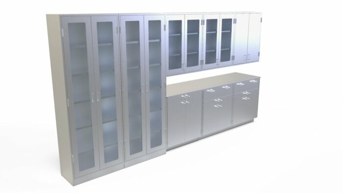 stainless steel lab casework