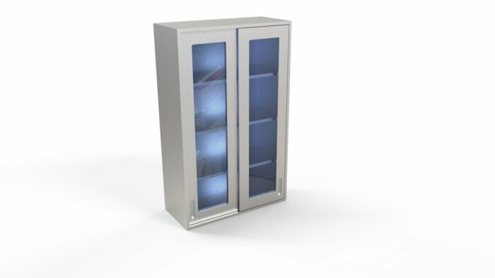 stainless steel wall tall cabinet