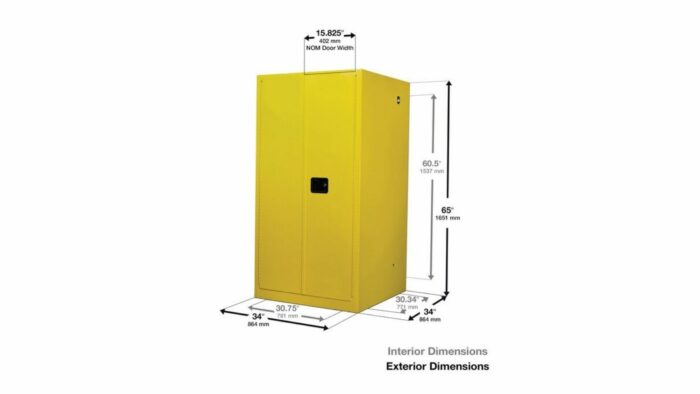 Corrosives Acid Steel Safety Cabinet
